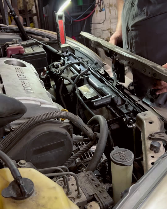 Installing a radiator